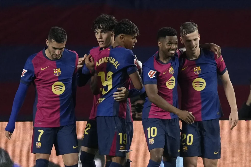 برشلونة يتوج بلقب الدوري الإسباني للمرة 28 في تاريخه