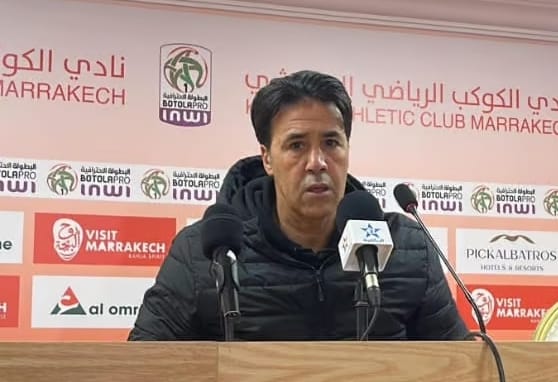 الدميعي غير راضٍ عن التعادل أمام الجديدي ويؤكدطموح الكوكب أكبر من نقطة