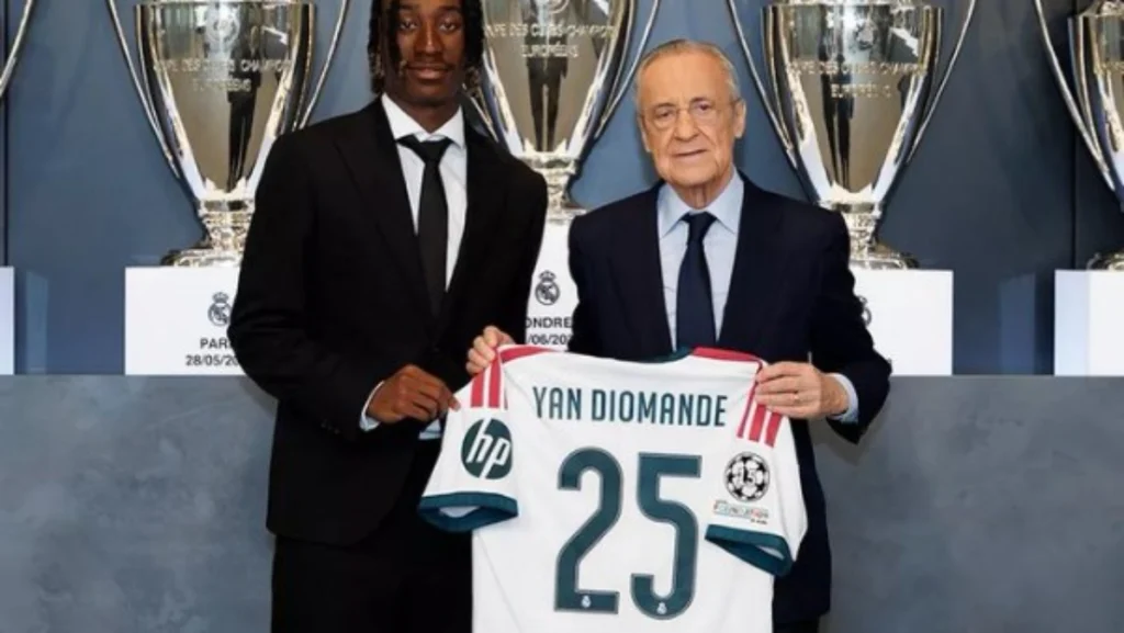 ريال مدريد يقدم لاعبه الإيفواري ديوماندي رسميا